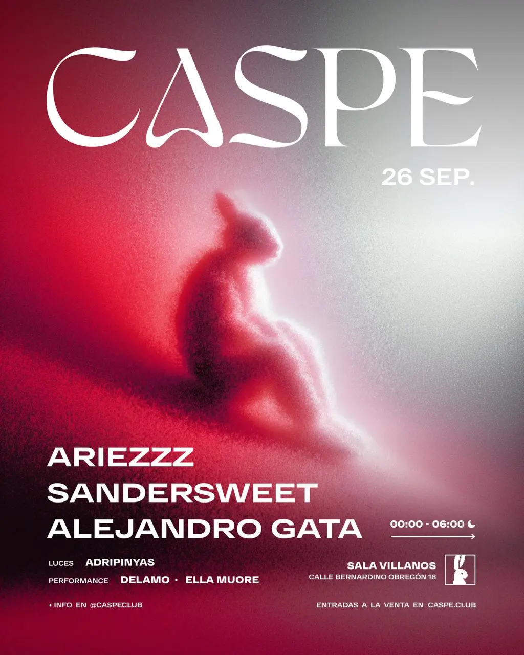 CASPE — 26 de septiembre en Madrid
